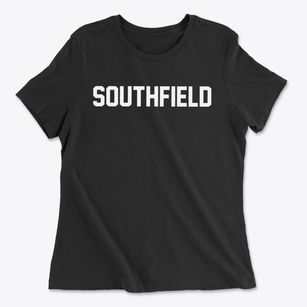 Southfield Massachusetts Classic Block Women's Cotton T-Shirt