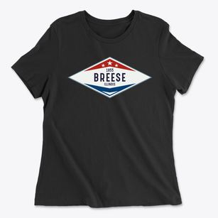 Breese Illinois Diamond Star Women's Cotton T-Shirt