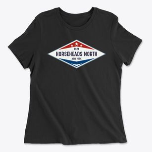 Horseheads North New York Diamond Star Women's Cotton T-Shirt