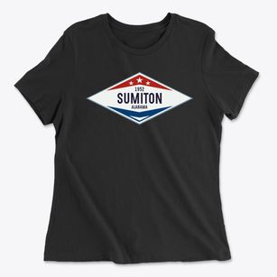 Sumiton Alabama Diamond Star Women's Cotton T-Shirt