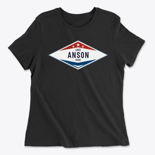 Anson Texas Diamond Star Women's Cotton T-Shirt