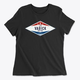 Varick New York Diamond Star Women's Cotton T-Shirt