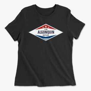 Algonquin Maryland Diamond Star Women's Cotton T-Shirt