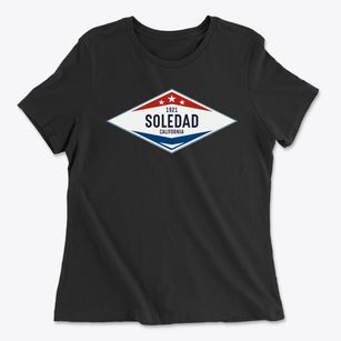 Soledad California Diamond Star Women's Cotton T-Shirt