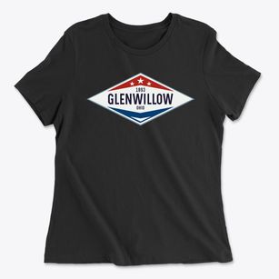 Glenwillow Ohio Diamond Star Women's Cotton T-Shirt