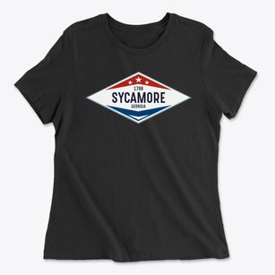 Sycamore Georgia Diamond Star Women's Cotton T-Shirt