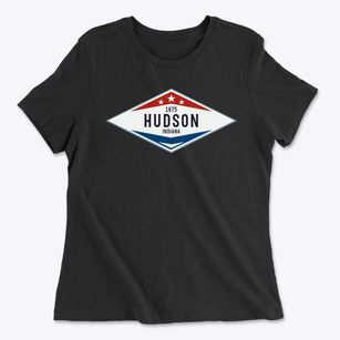 Hudson Indiana Diamond Star Women's Cotton T-Shirt