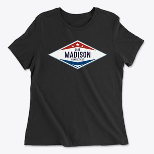 Madison Connecticut Diamond Star Women's Cotton T-Shirt