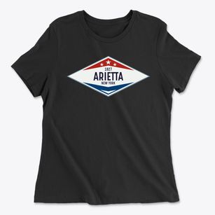 Arietta New York Diamond Star Women's Cotton T-Shirt