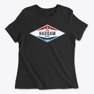 Haddam Kansas Diamond Star Women's Cotton T-Shirt