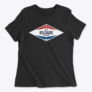 Kildare Oklahoma Diamond Star Women's Cotton T-Shirt