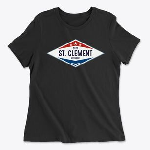 St. Clement Missouri Diamond Star Women's Cotton T-Shirt