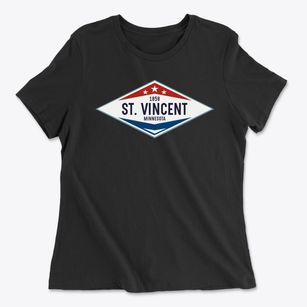 St. Vincent Minnesota Diamond Star Women's Cotton T-Shirt