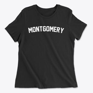 Montgomery West Virginia Classic Curve Women's Cotton T-Shirt