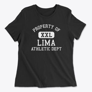 Lima New York Athletic Dept Women's Cotton T-Shirt