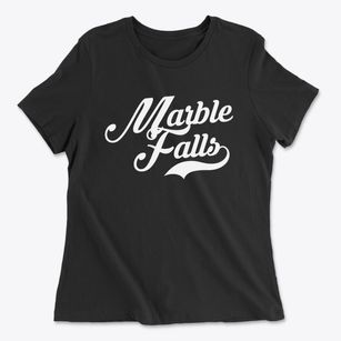 Marble Falls Texas Vintage Team Women's Cotton T-Shirt