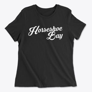 Horseshoe Bay Texas Vintage Team Women's Cotton T-Shirt