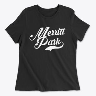 Merritt Park New York Vintage Team Women's Cotton T-Shirt