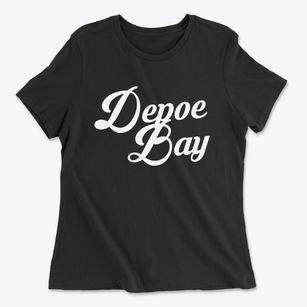 Depoe Bay Oregon Vintage Team Women's Cotton T-Shirt