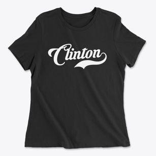 Clinton Kentucky Vintage Team Women's Cotton T-Shirt