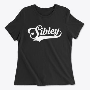 Sibley Louisiana Vintage Team Women's Cotton T-Shirt