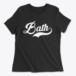 Bath New Hampshire Vintage Team Women's Cotton T-Shirt