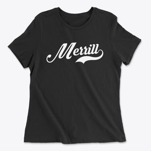 Merrill Oregon Vintage Team Women's Cotton T-Shirt