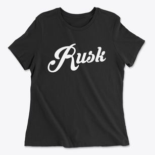Rusk Wisconsin Vintage Team Women's Cotton T-Shirt