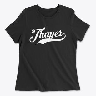Thayer Kansas Vintage Team Women's Cotton T-Shirt