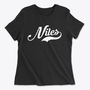 Niles Ohio Vintage Team Women's Cotton T-Shirt