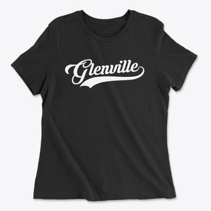 Glenville North Carolina Vintage Team Women's Cotton T-Shirt