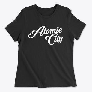 Atomic City Idaho Vintage Team Women's Cotton T-Shirt