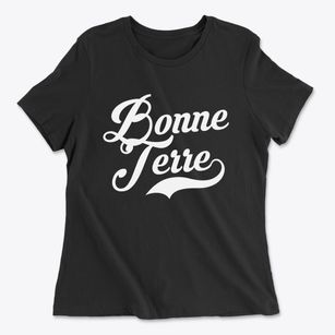 Bonne Terre Missouri Vintage Team Women's Cotton T-Shirt