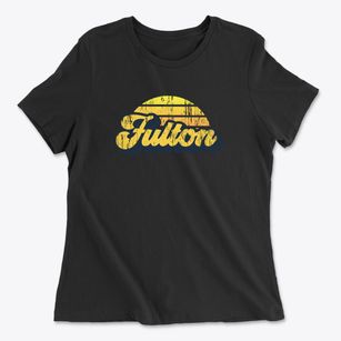 Fulton Mississippi Sublime Sunset Women's Cotton T-Shirt