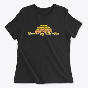 Carmel-by-the-sea California Sublime Sunset Women's Cotton T-Shirt