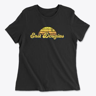 East Douglas Massachusetts Sublime Sunset Women's Cotton T-Shirt