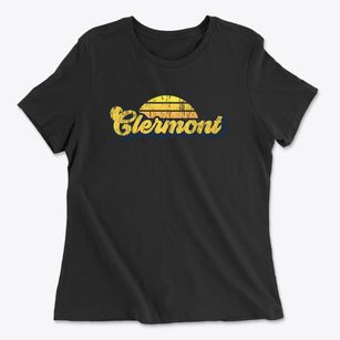 Clermont New York Sublime Sunset Women's Cotton T-Shirt