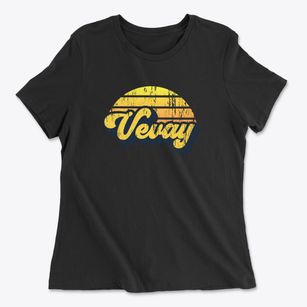 Vevay Indiana Sublime Sunset Women's Cotton T-Shirt