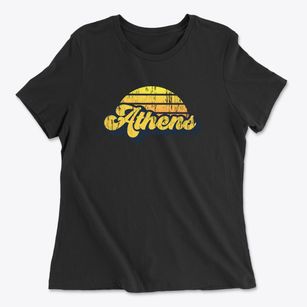 Athens Ohio Sublime Sunset Women's Cotton T-Shirt