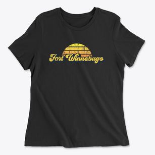 Fort Winnebago Wisconsin Sublime Sunset Women's Cotton T-Shirt
