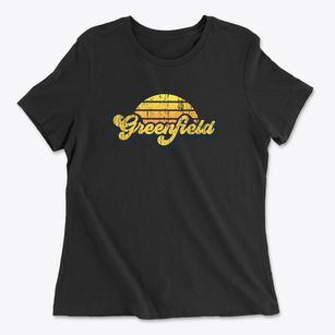 Greenfield Indiana Sublime Sunset Women's Cotton T-Shirt