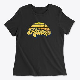 Hilltop Georgia Sublime Sunset Women's Cotton T-Shirt