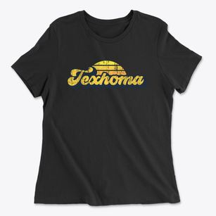 Texhoma Texas Sublime Sunset Women's Cotton T-Shirt