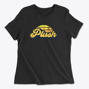Plush Oregon Sublime Sunset Women's Cotton T-Shirt