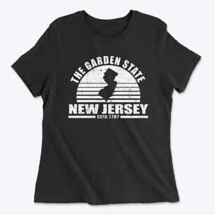  New Jersey Sunset Women's Cotton T-Shirt