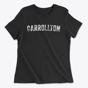 Carrollton Virginia Timeless Retro Women's Cotton T-Shirt