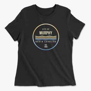 Murphy North Carolina Color Fade Women's Cotton T-Shirt