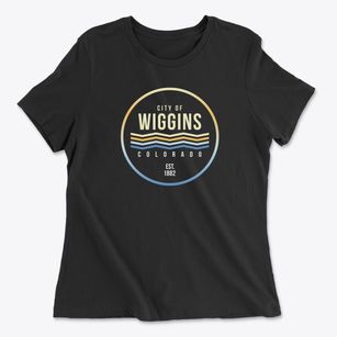 Wiggins Colorado Color Fade Women's Cotton T-Shirt