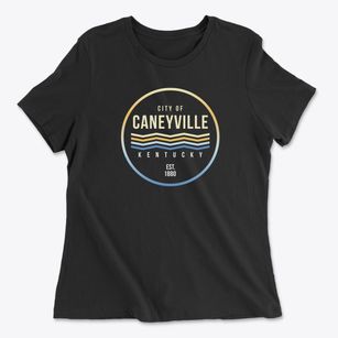 Caneyville Kentucky Color Fade Women's Cotton T-Shirt