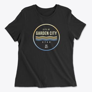 Garden City Utah Color Fade Women's Cotton T-Shirt